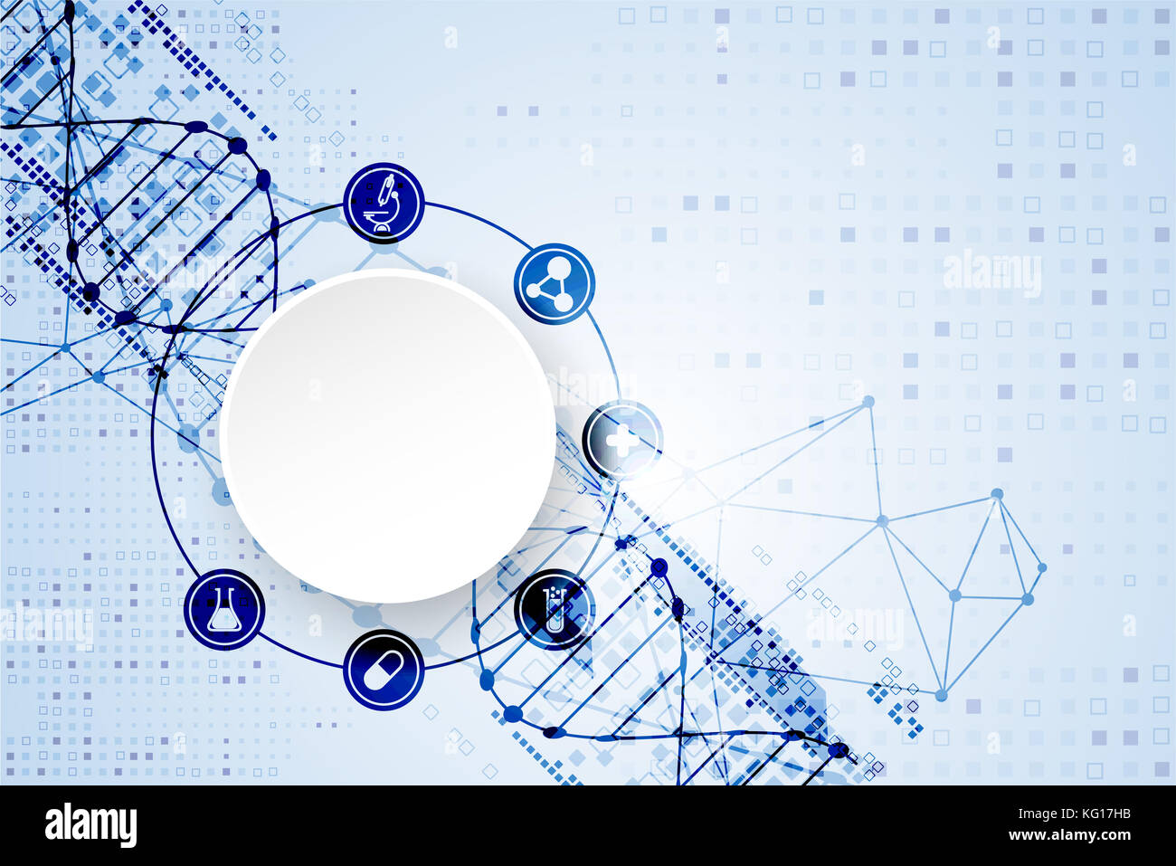 Science template, wallpaper or banner with a DNA molecules. Vector illustration Stock Photo - Alamy Science template, wallpaper or banner with a DNA molecules. Vector illustration Stock Photo - Alamy