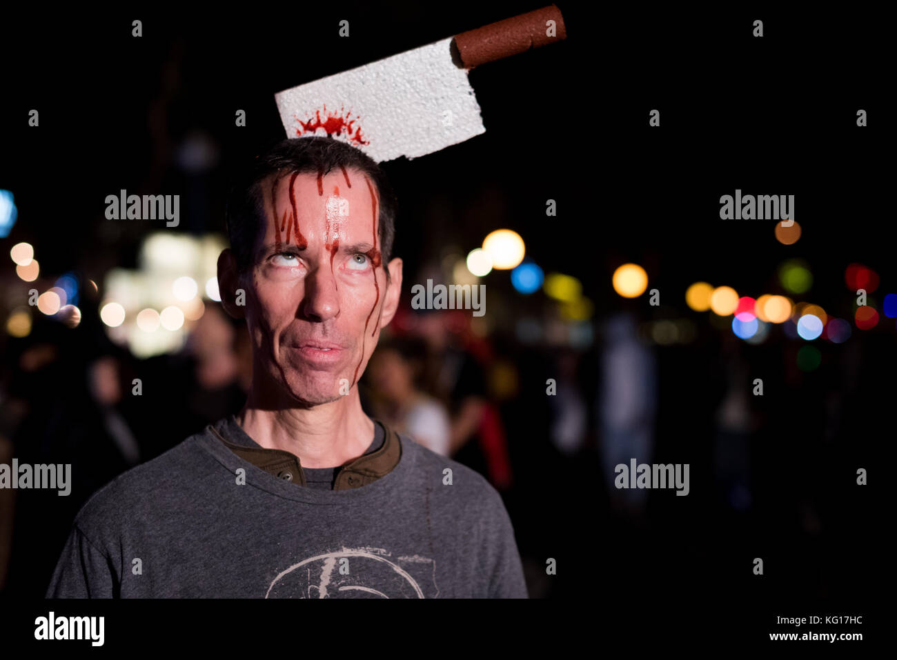 LOS ANGELES OCTOBER 31 Halloween Parade in West Hollywood. October
