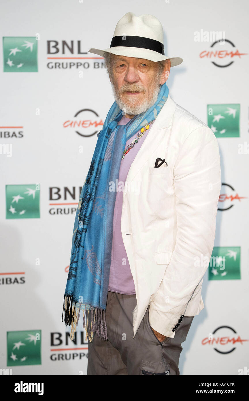 Ian McKellen attends 'McKellen: Playing The Part' photocall during the