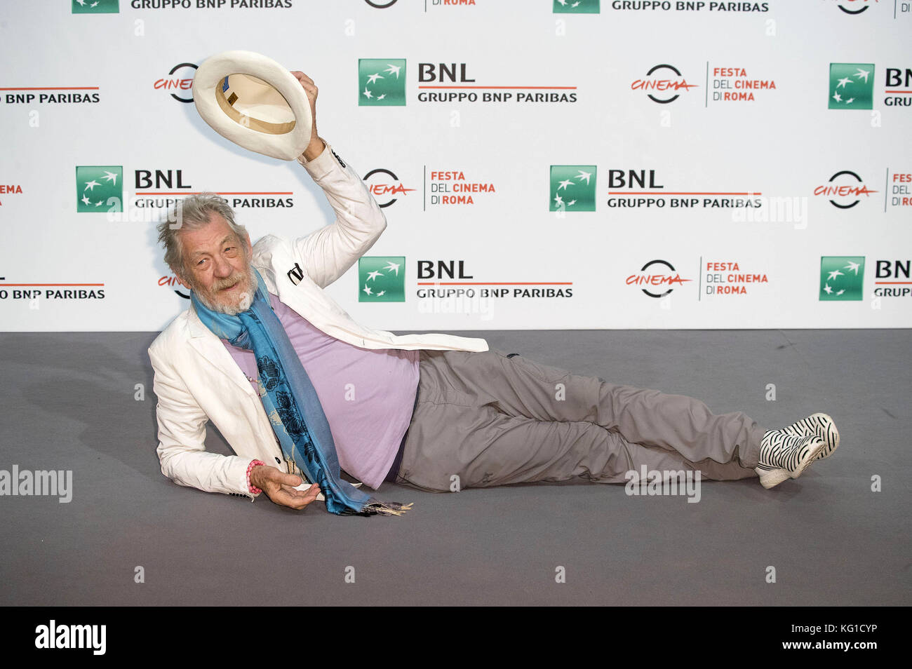 Ian McKellen attends 'McKellen: Playing The Part' photocall during the