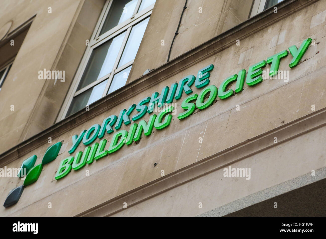 London, UK. 2nd Nov, 2017. A branch of Yorkshire Building Society in