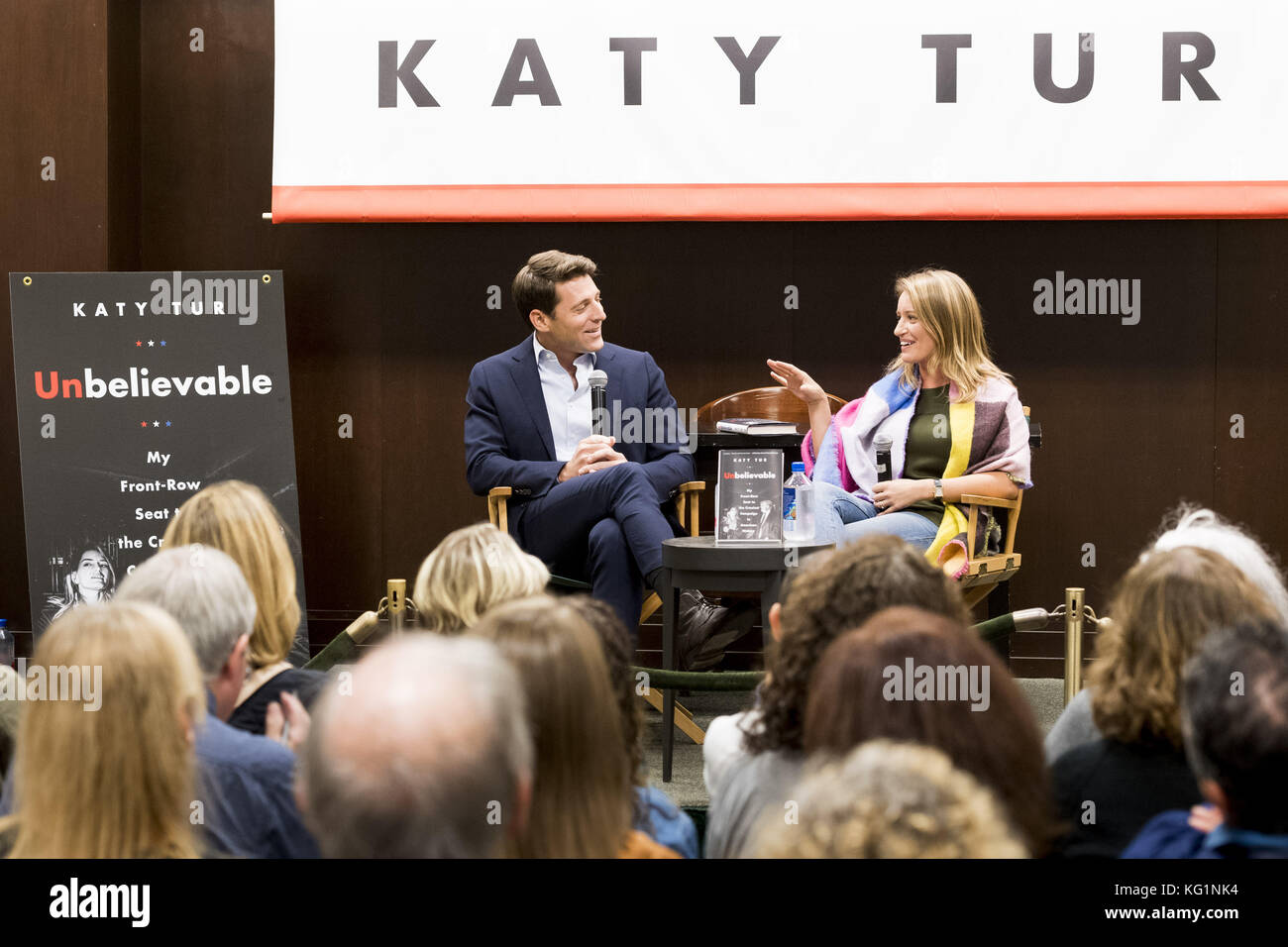 New York NY USA. 2nd Nov 2017. KATY TUR NBC correspondent and