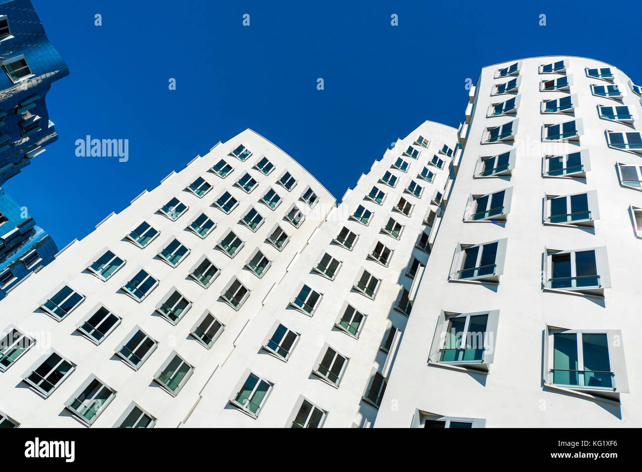 Düsseldorf, Nordrhein-Westfalen, Germany :  Gehry-Bauten Stock Photo