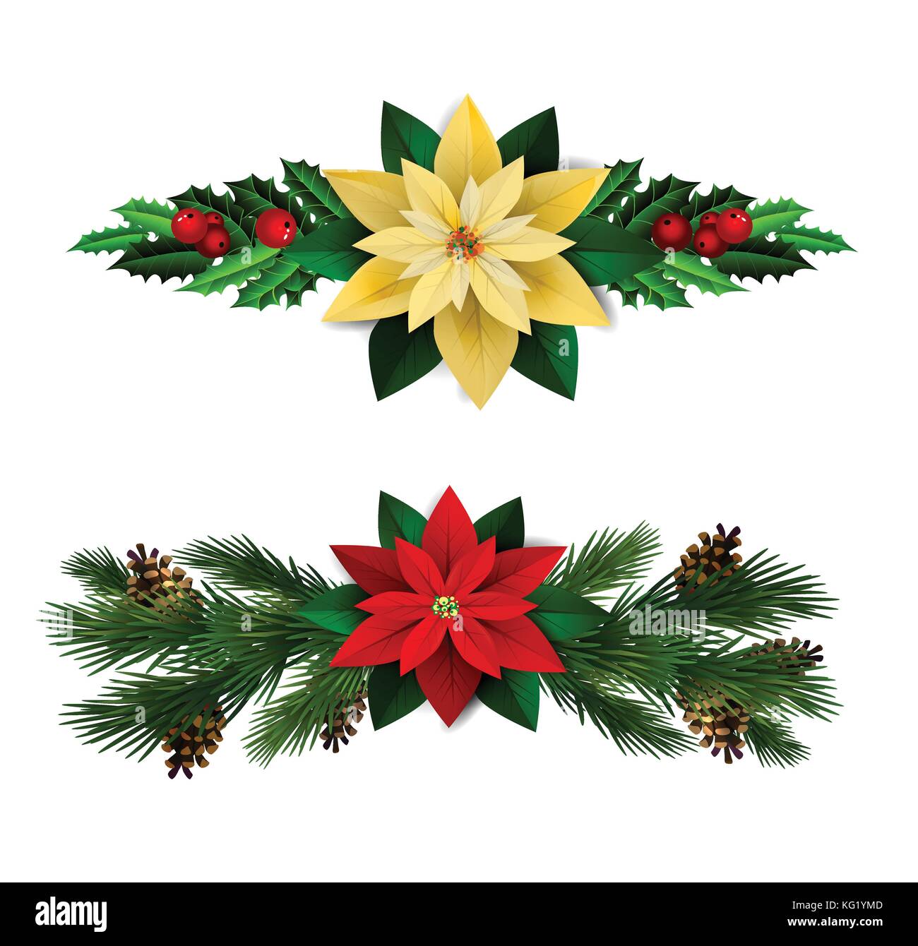 Christmas elements for your designs Stock Vector Image & Art - Alamy