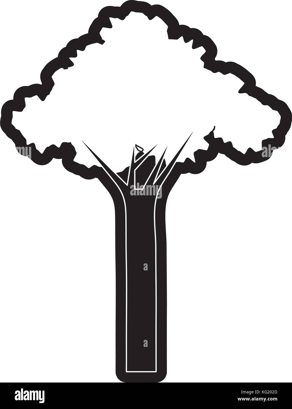 tree vector illustration Stock Vector Image & Art - Alamy