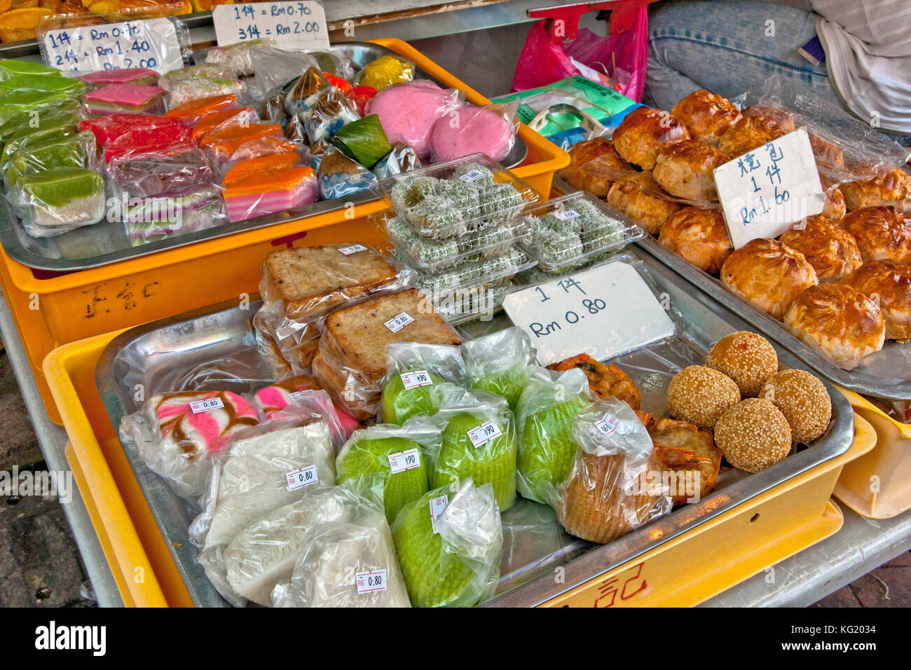 Kuala Lumpur, Malaysia :  Chinatown - Süsses Stock Photo