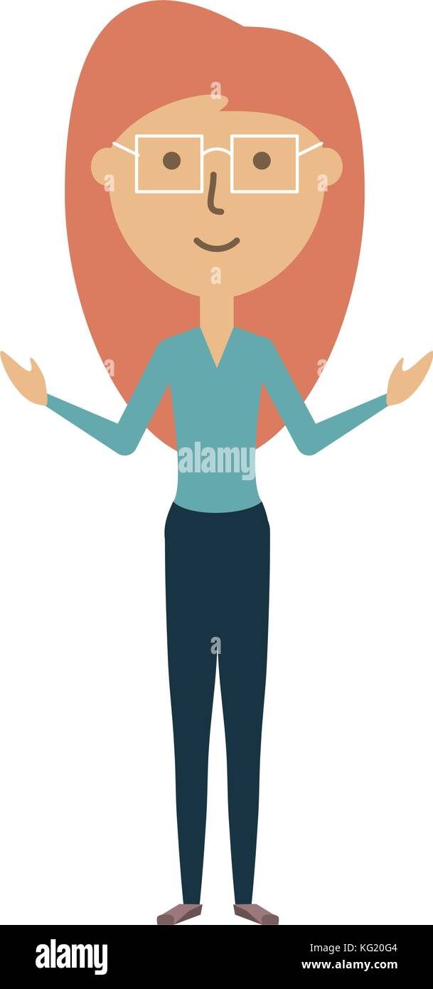 teacher woman vector illustration Stock Vector Image & Art - Alamy