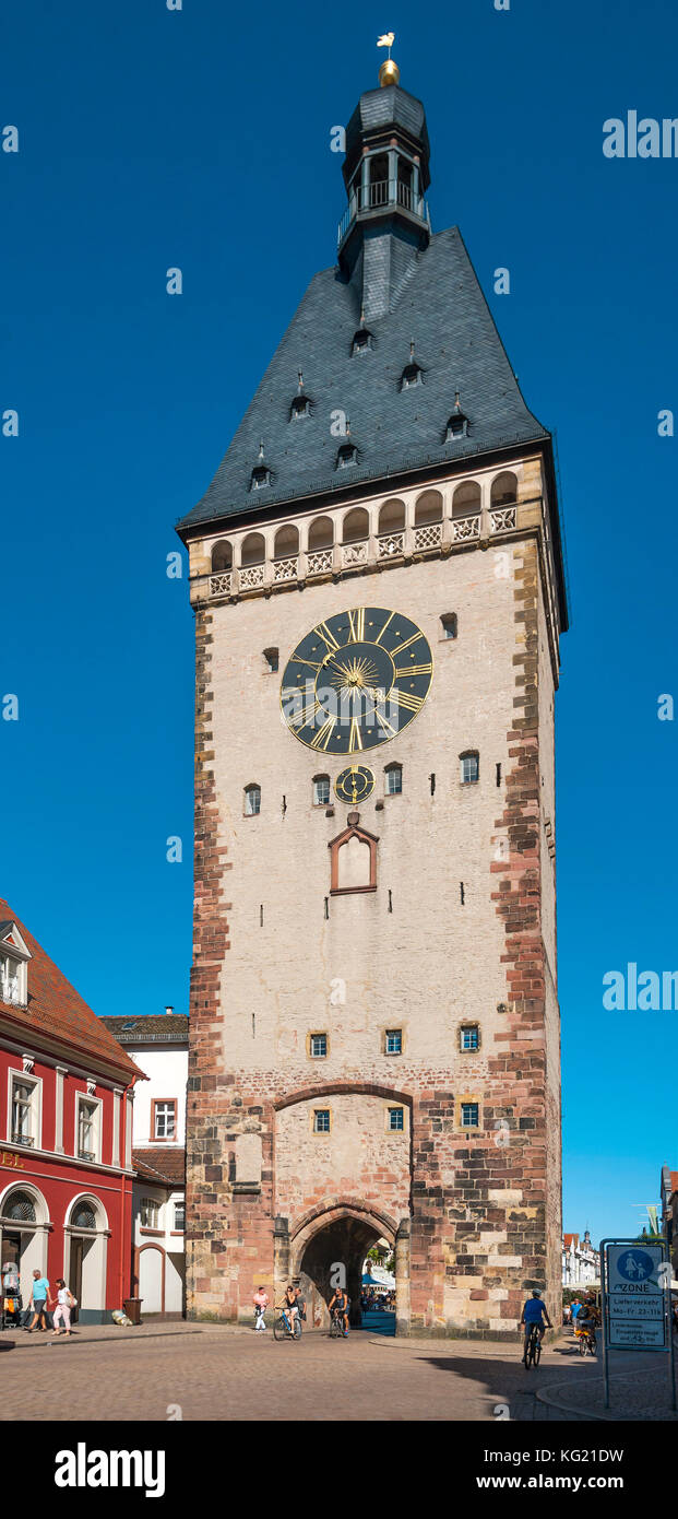 Speyer, Rheinland-Pfalz, Germany :  Altpörtel Stock Photo