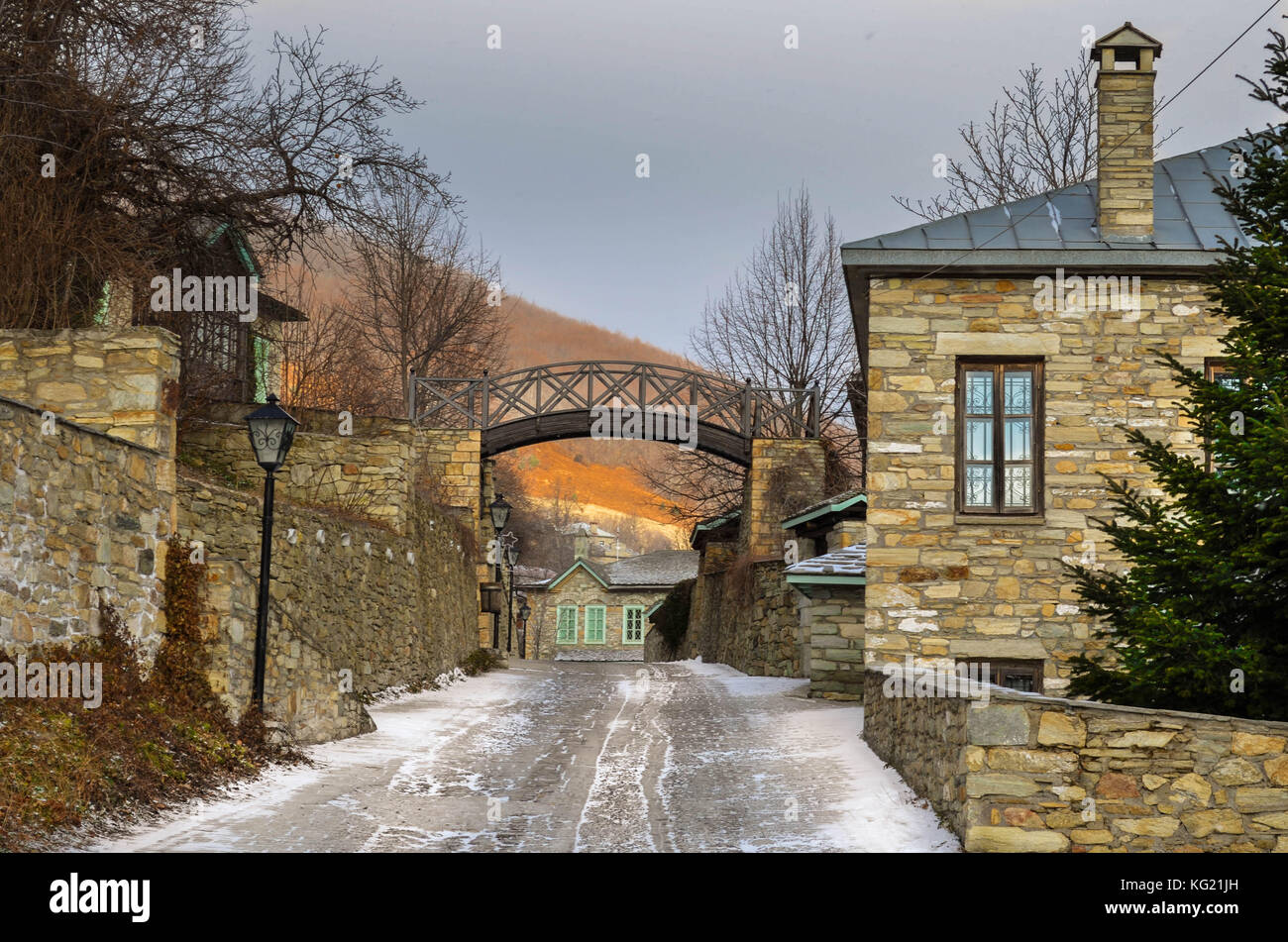 Nymfaio is a picturesque traditional village of Greece and very popular