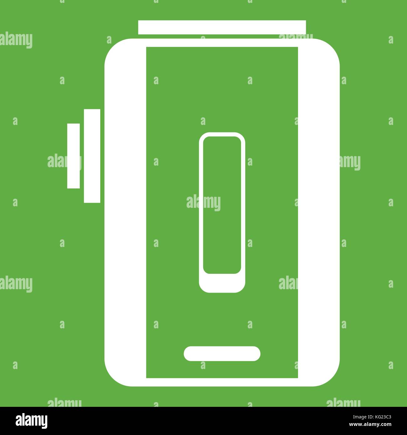 Charger icon green Stock Vector Image & Art - Alamy
