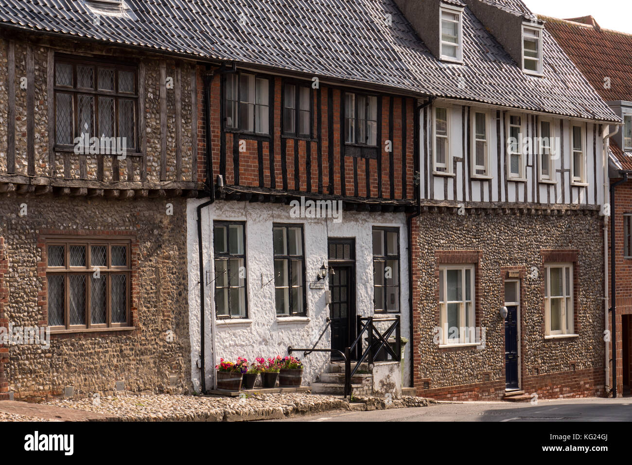 Little Walsingham Norfolk England Stock Photo
