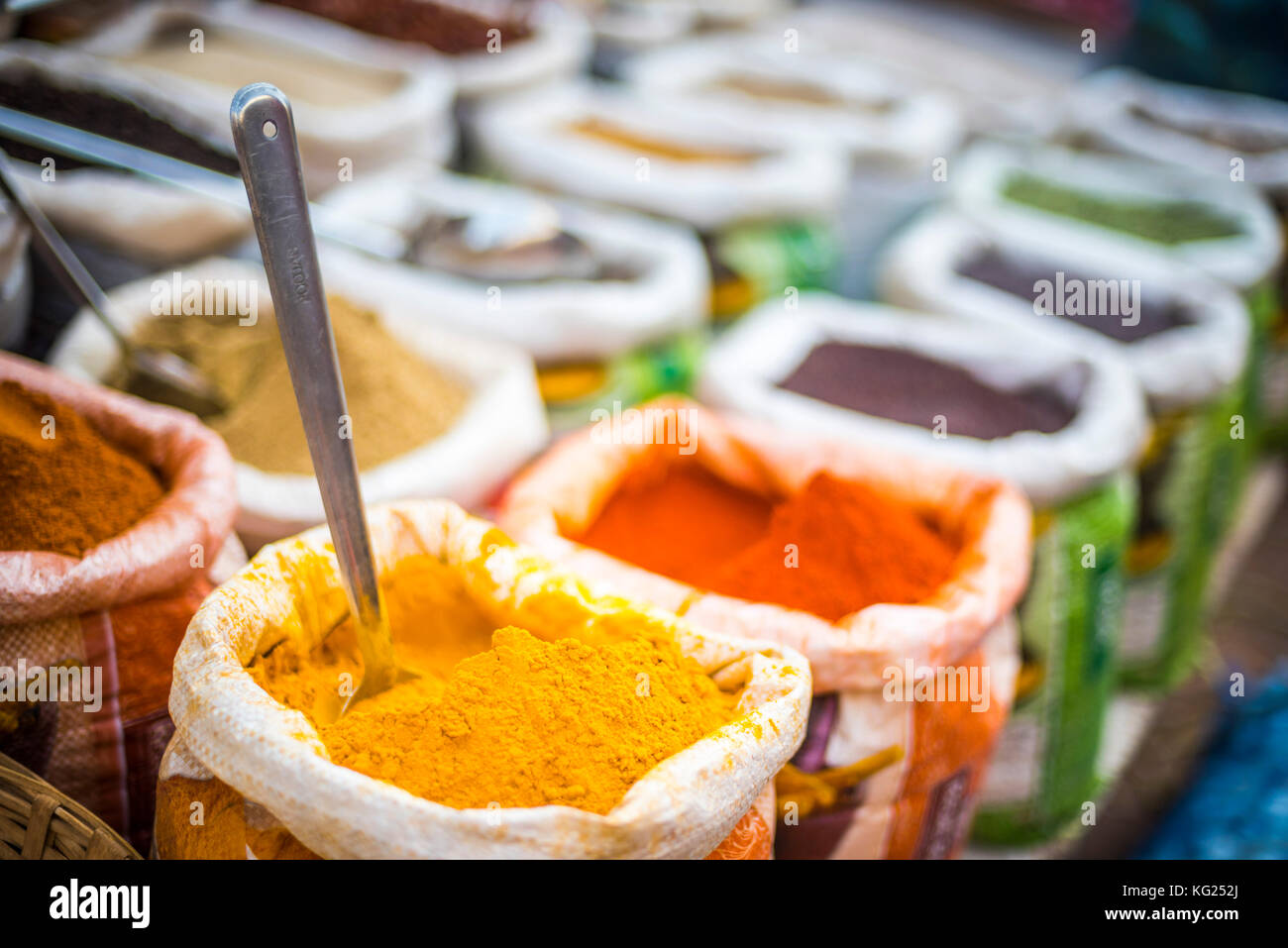 Mapusa spice market hires stock photography and images Alamy