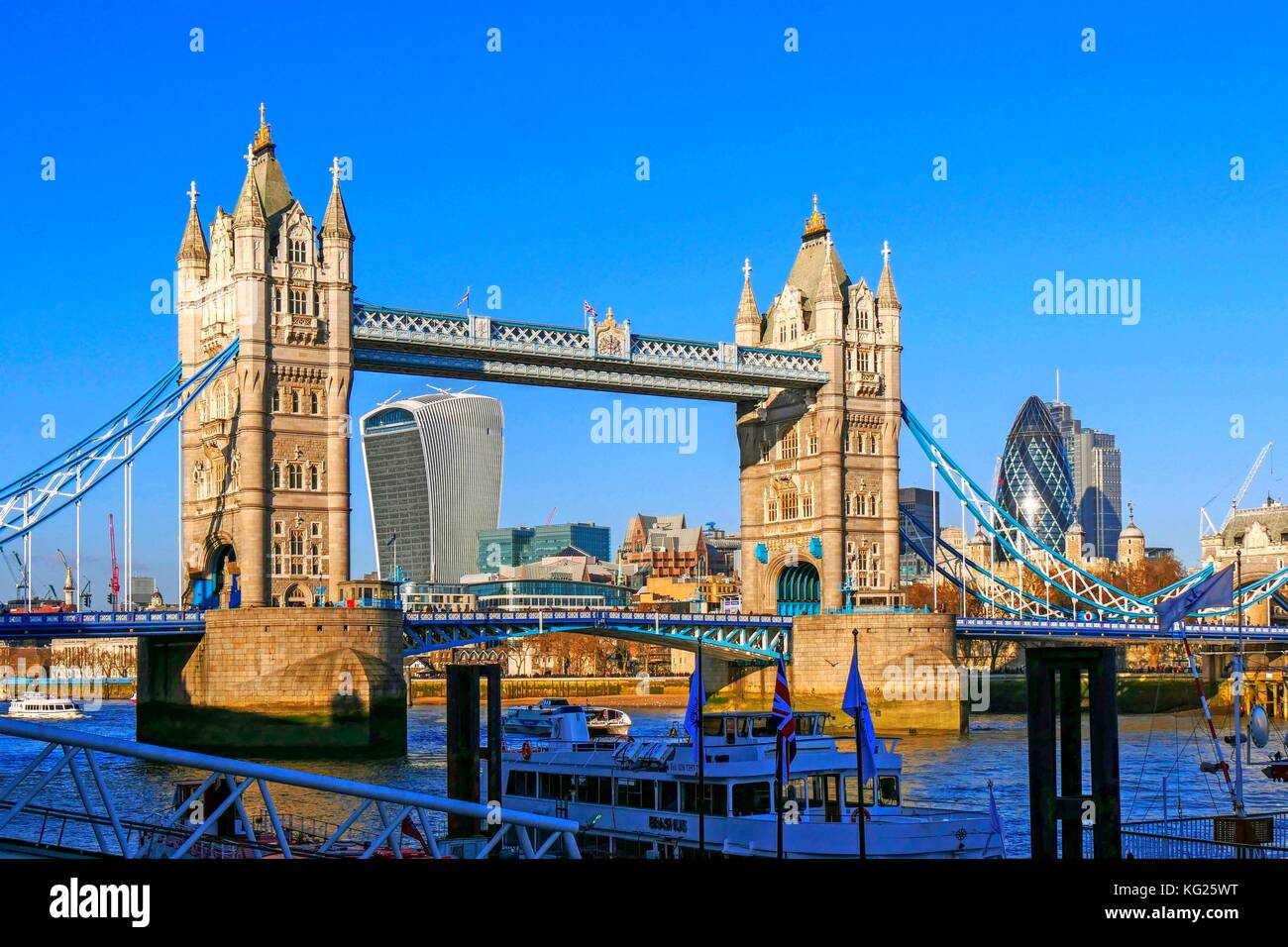 Tower Bridge, London, England, United Kingdom, Europe Stock Photo
