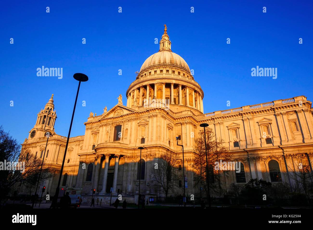 St. Pauls Cathedral, London, England, United Kingdom, Europe Stock Photo