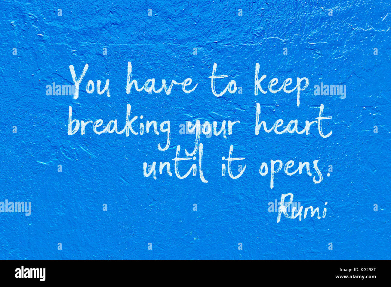 You have to keep breaking your heart until it opens ancient Persian