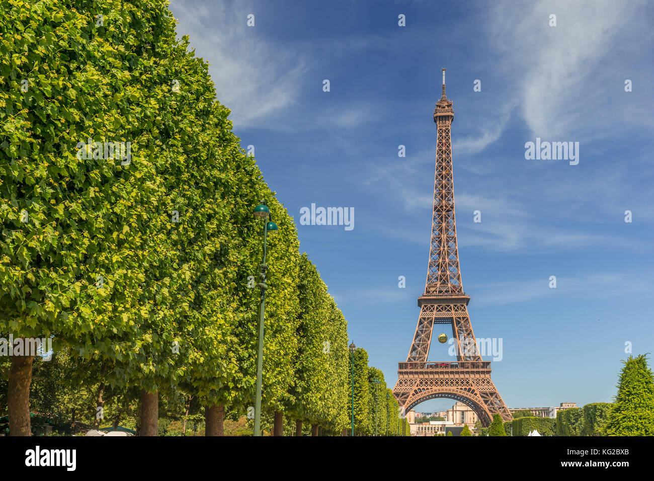 The most famous landmark in the world Stock Photo