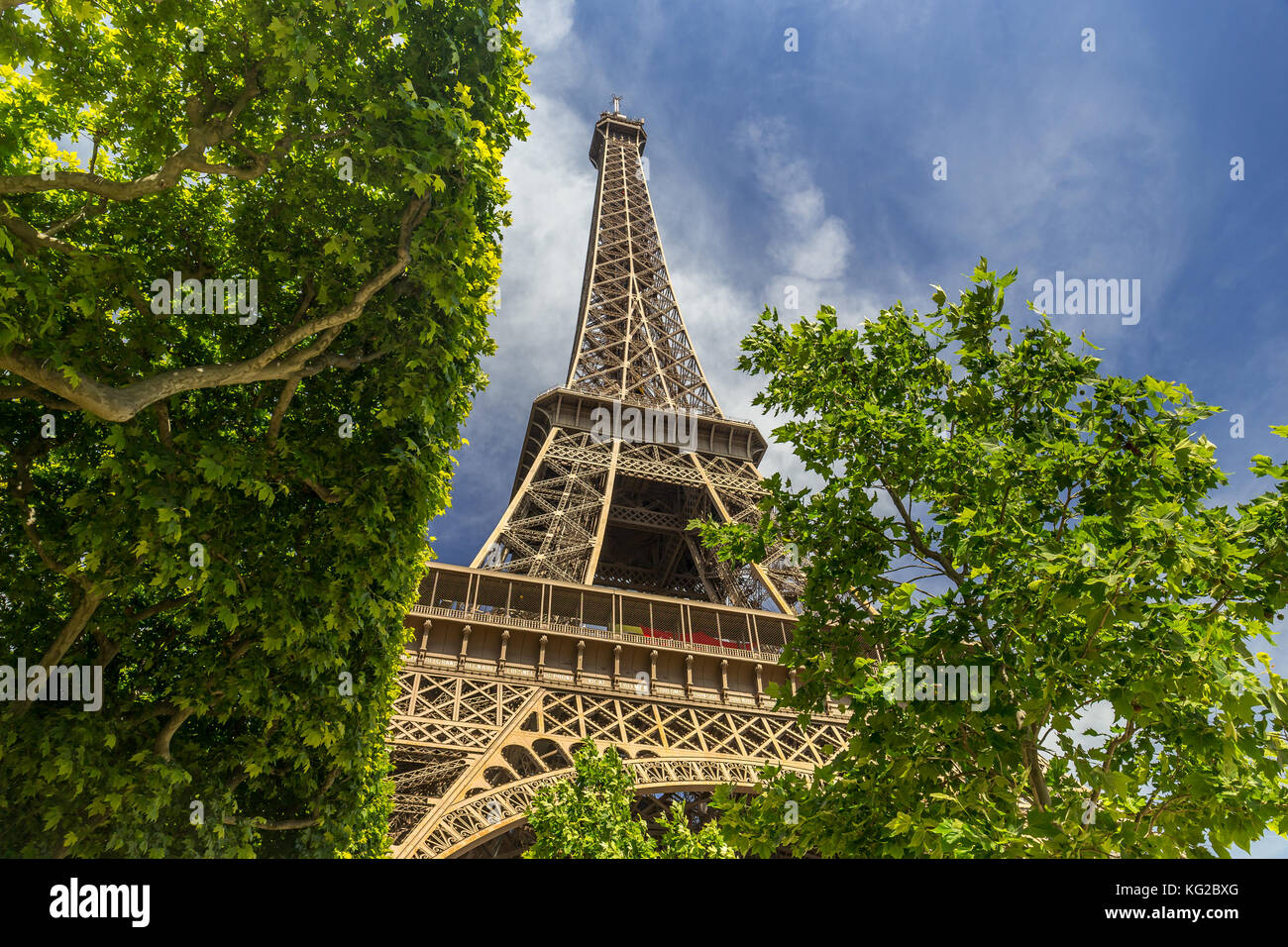 The most famous landmark in the world Stock Photo