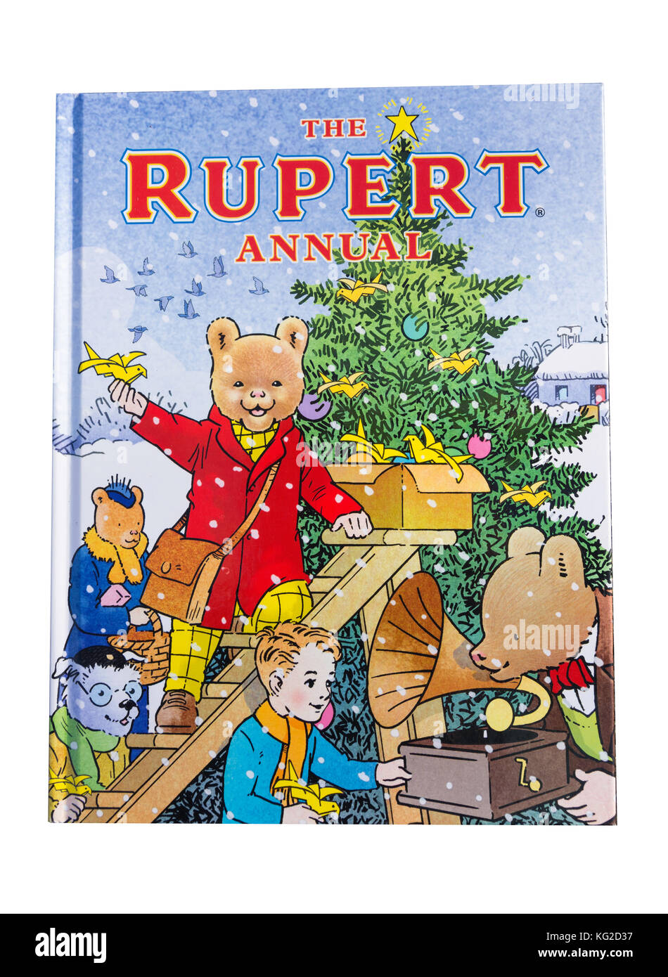 Daily Express Rupert Bear Annual No.82. 2018, Surrey, England, United Kingdom Stock Photo