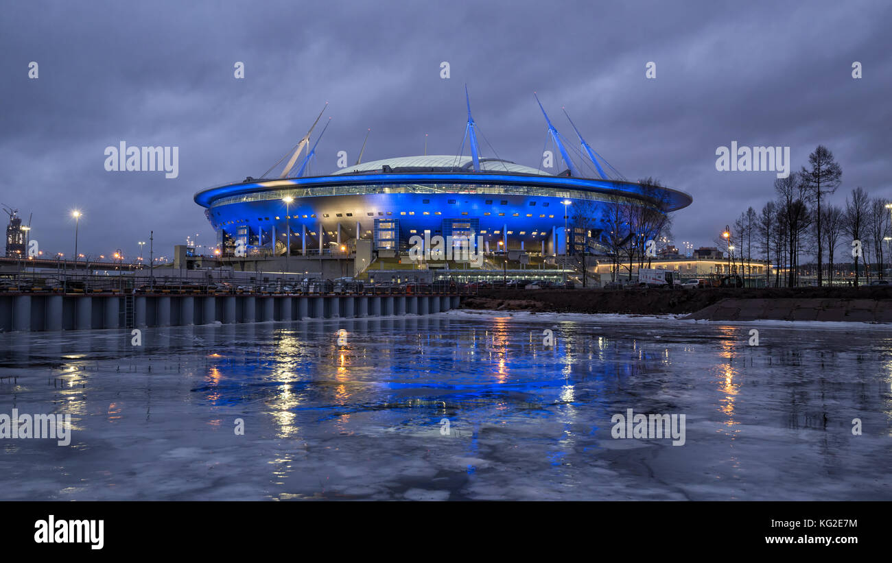 Krestovsky stadium hi-res stock photography and images - Alamy
