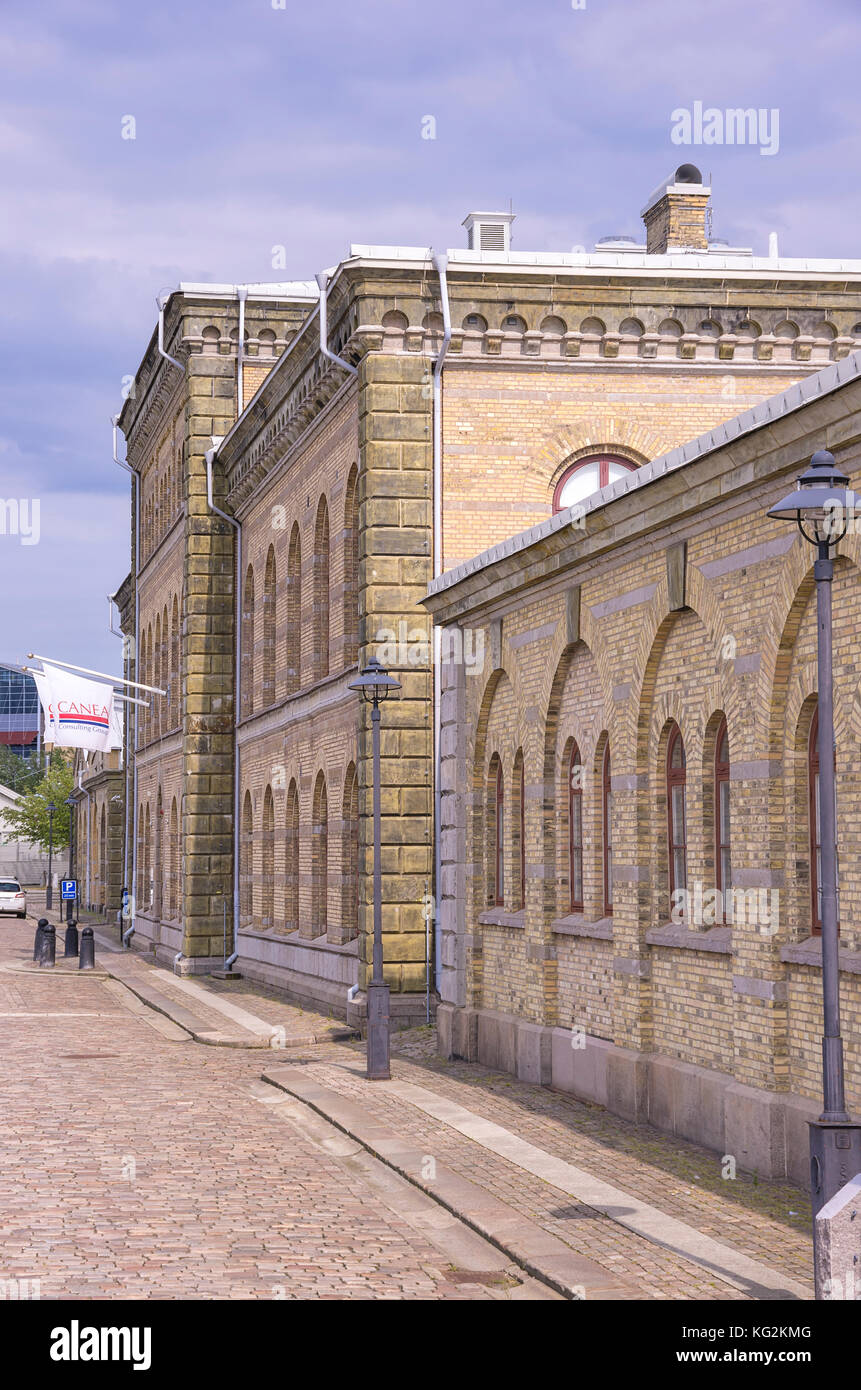 The Stora Tullhuset (Old Customs Station) of Gothenburg, Bohuslan County, Sweden. Stock Photo
