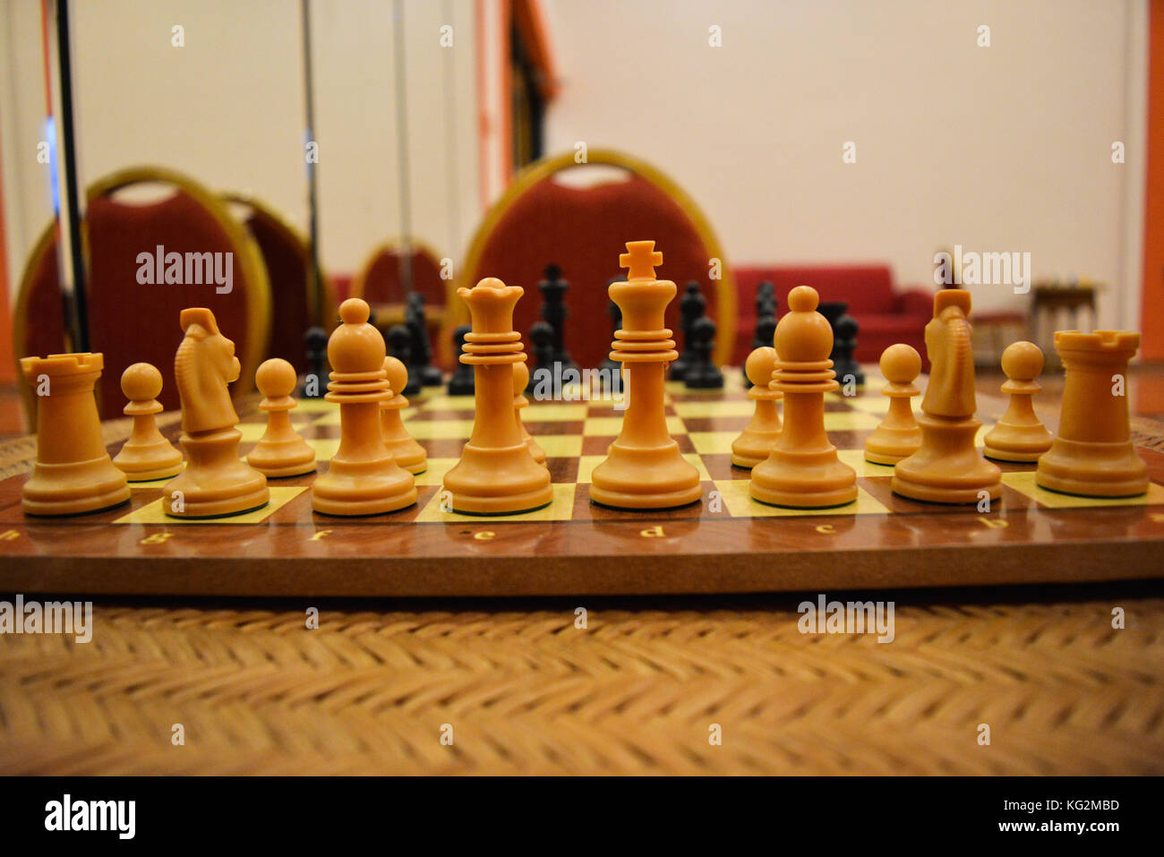 Game of Chess Stock Photo