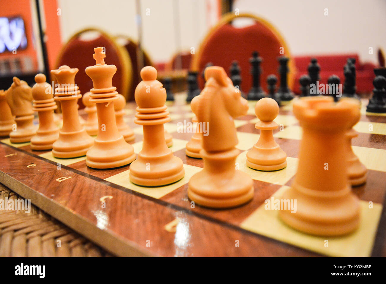 Game of Chess Stock Photo - Alamy