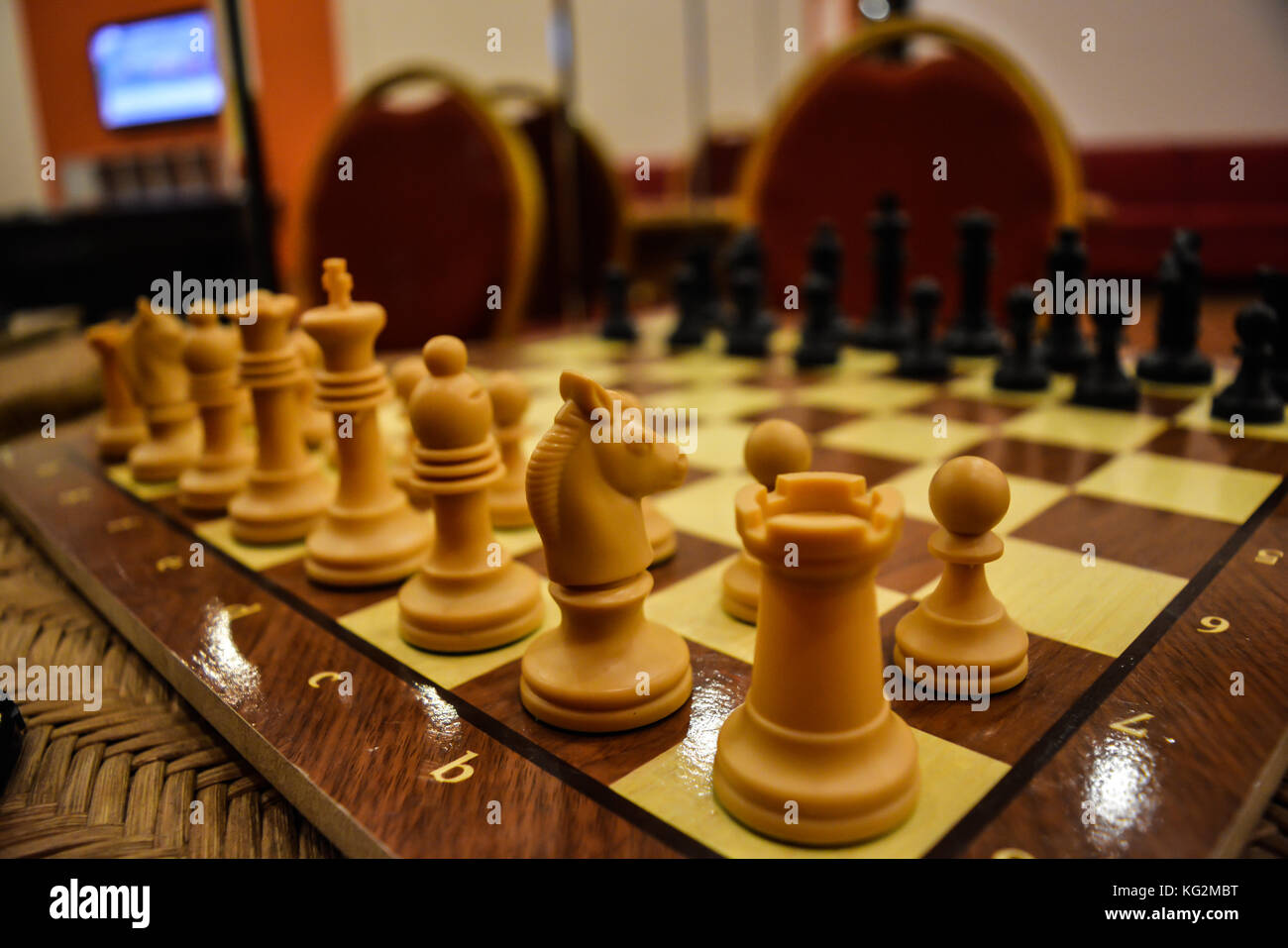 Game of Chess Stock Photo
