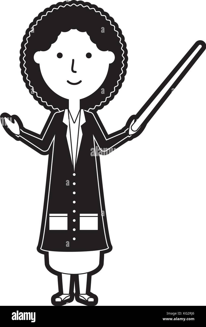teacher woman vector illustration Stock Vector Image & Art - Alamy