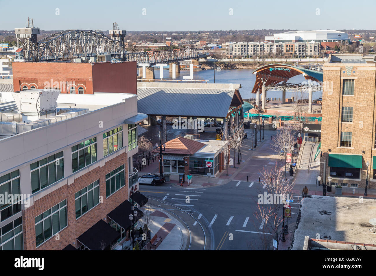 Downtown of Little Rock, Arkansas Stock Photo Alamy