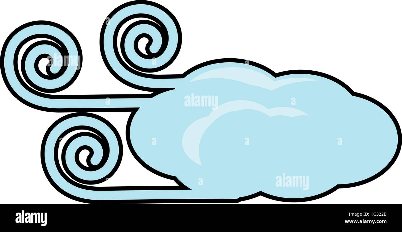 Windy Cloud Cartoon High Resolution Stock Photography and Images Alamy