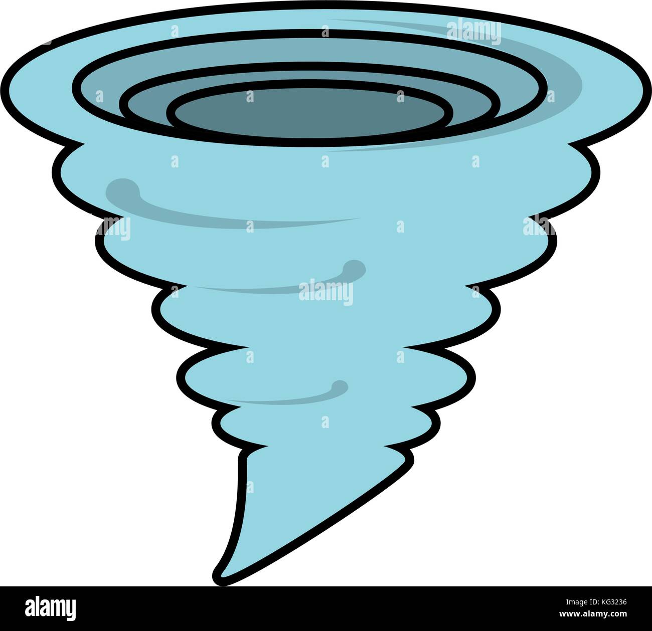 twister  vector illustration Stock Vector