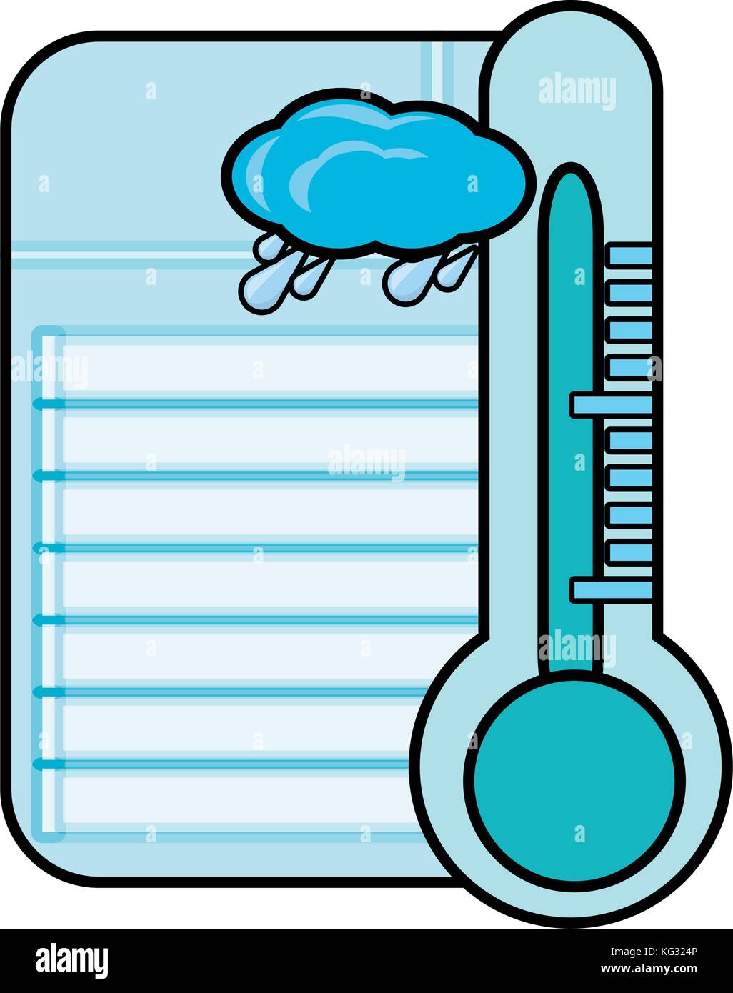 weather report vector illustration Stock Vector Image & Art - Alamy