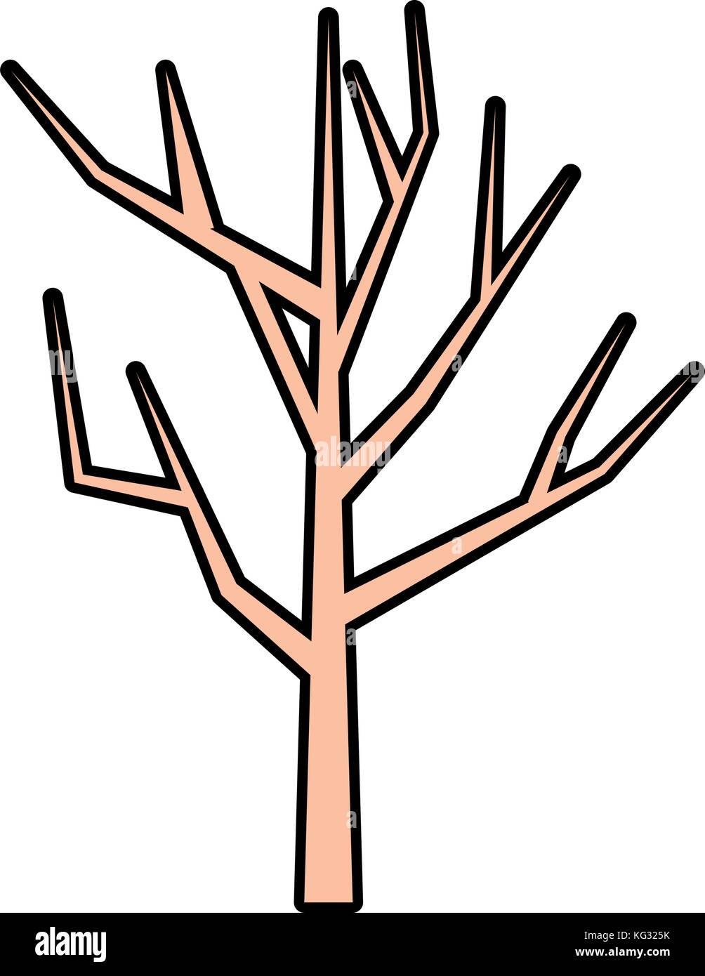 tree vector illustration Stock Vector Image & Art - Alamy