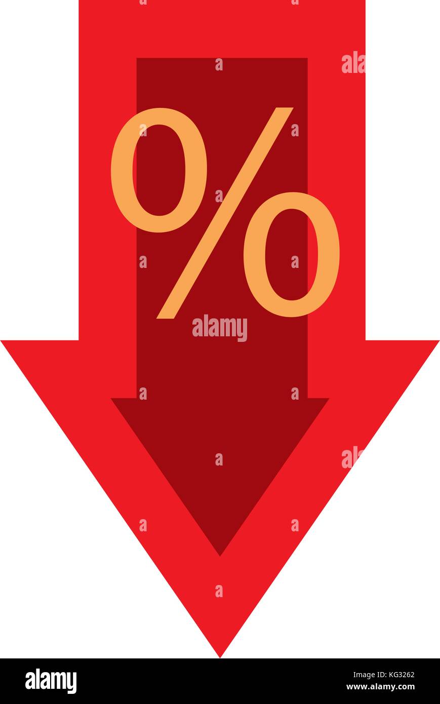 sale arrow tag discount special offer symbol Stock Vector Image