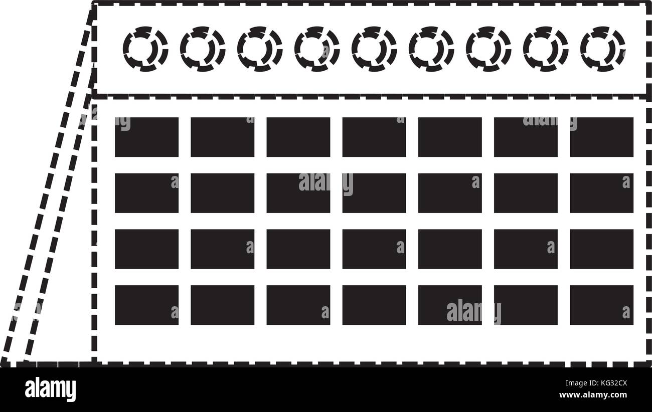 calendar vector illustration Stock Vector Image & Art - Alamy