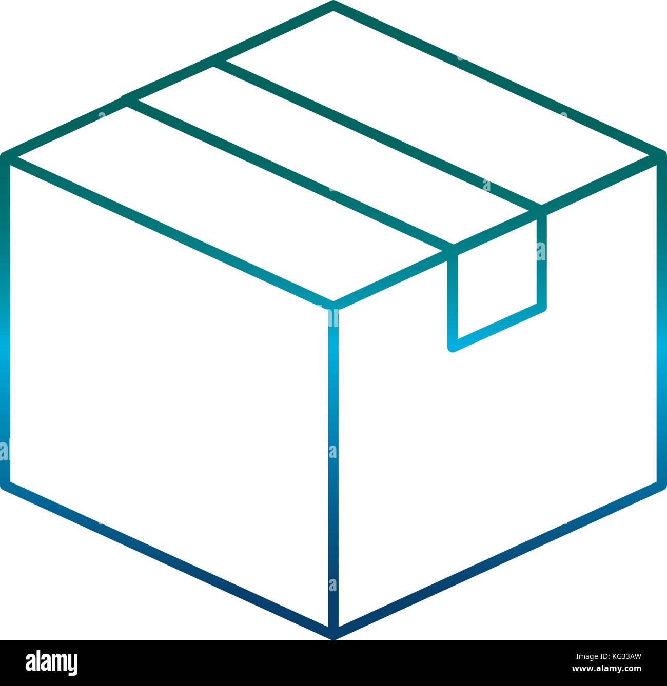 carton box icon Stock Vector Image & Art Alamy