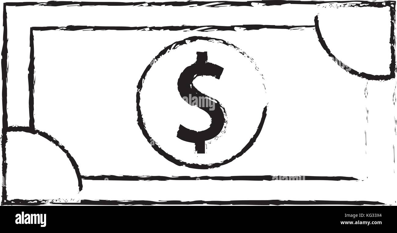 dollar money banknote cash shopping icon Stock Vector Image & Art - Alamy