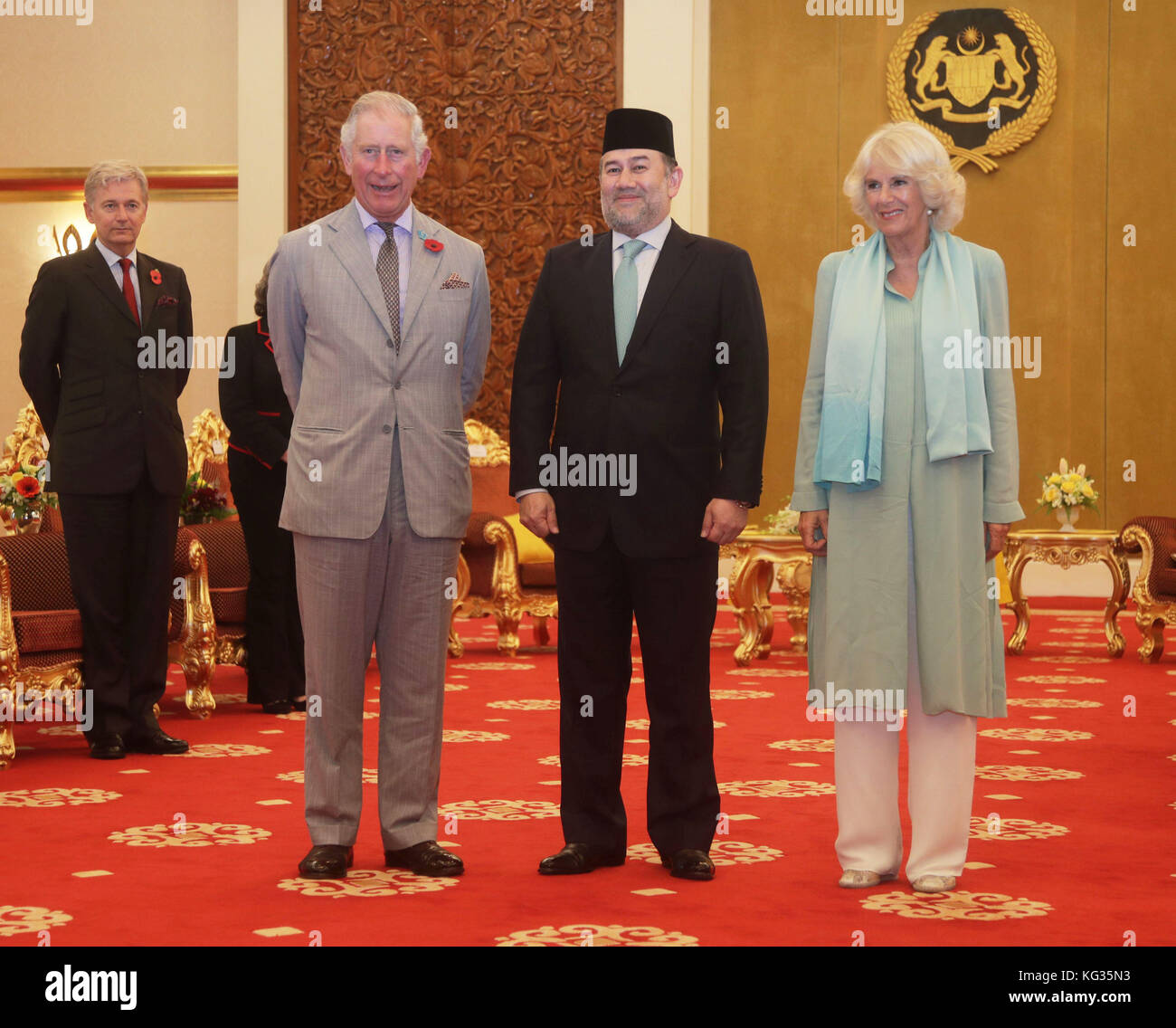 Majesty Yang Di Pertuan Agong Xv Sultan Muhammad V Hi-res Stock ...