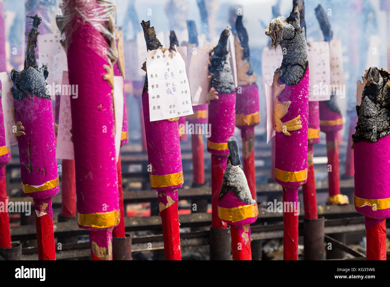 Incense sticks buddhist temple malaysia hi-res stock photography and ...