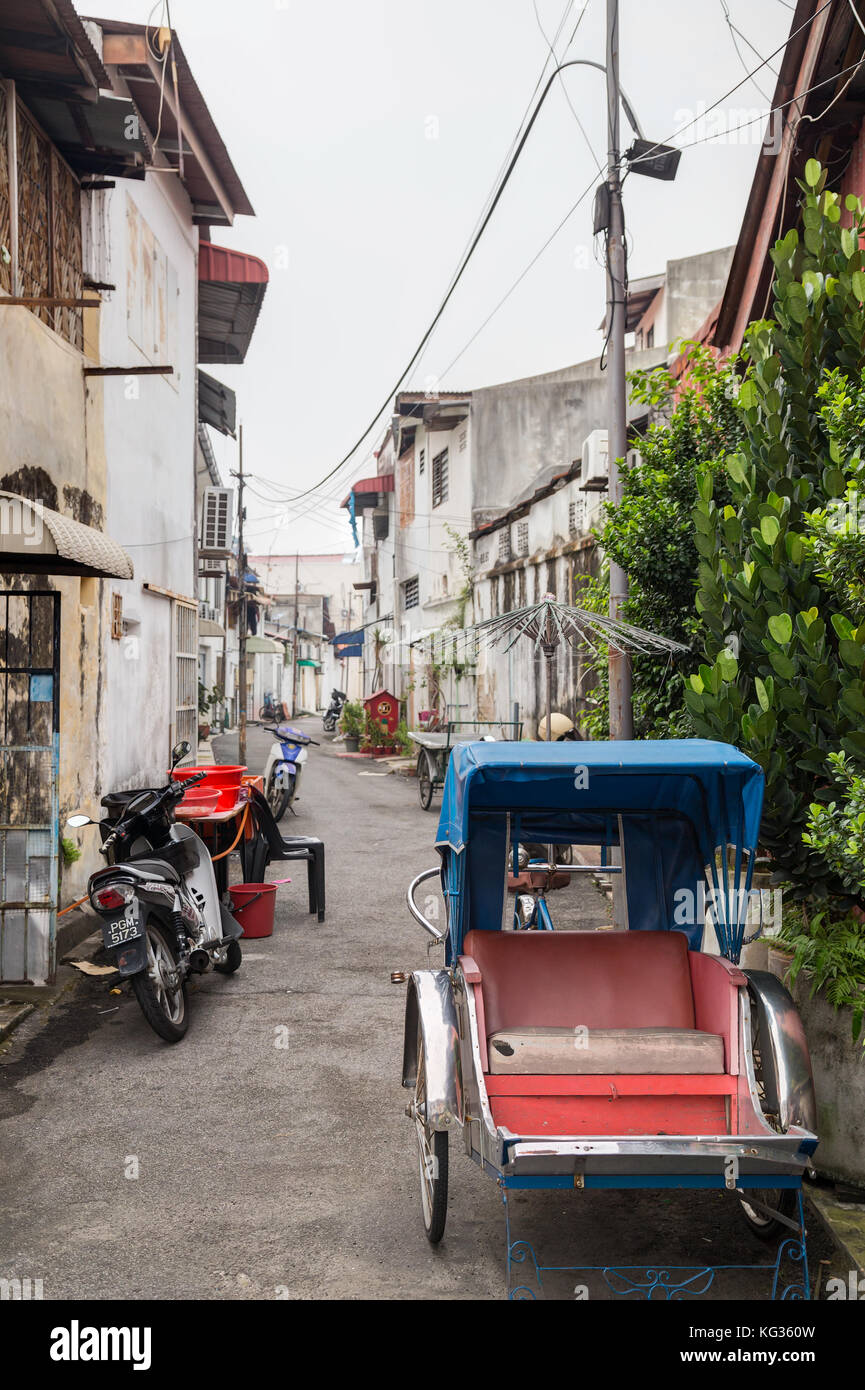 Rikshaw car in Penang, Malaysia Stock Photo Alamy