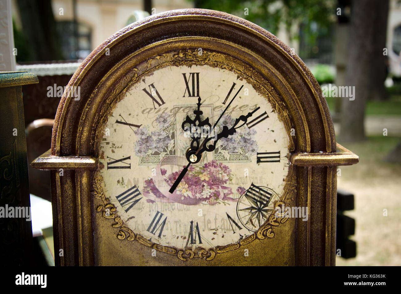 Ornamental Clock High Resolution Stock Photography and Images - Alamy