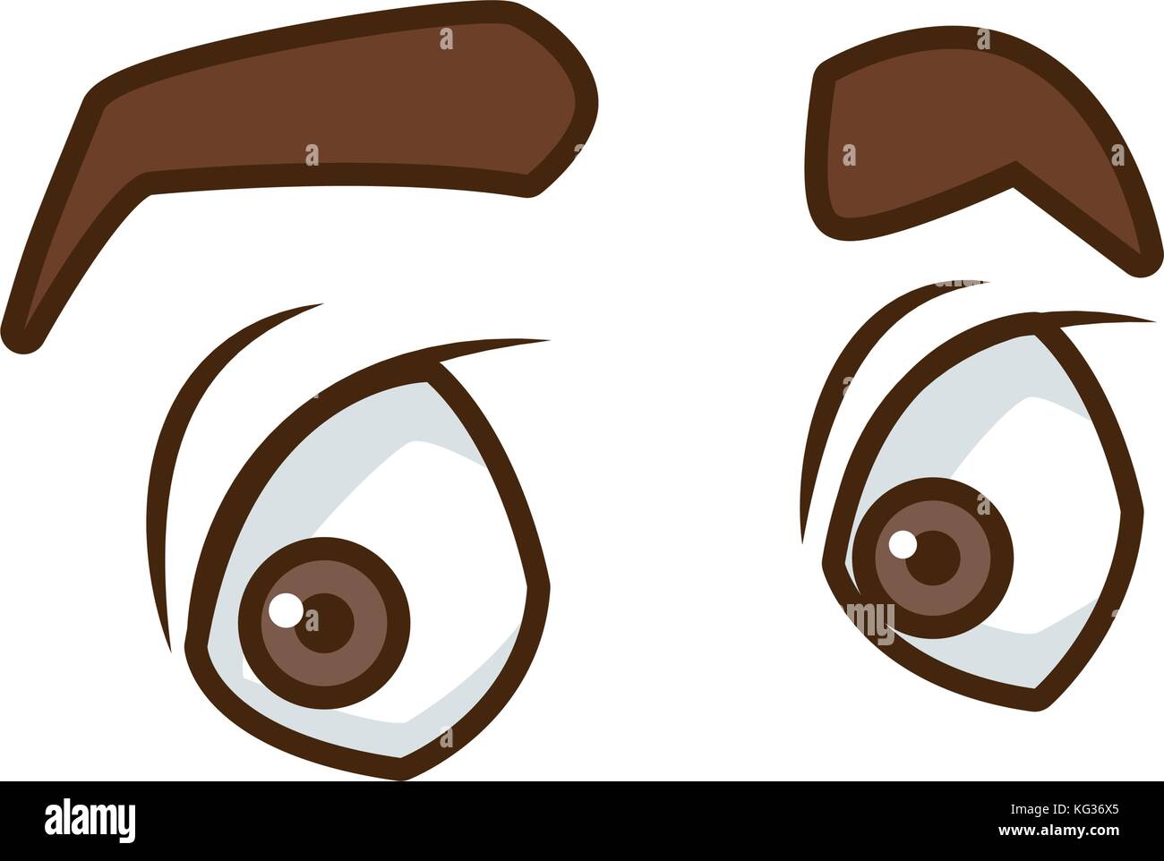 Men Eyes Clipart Image