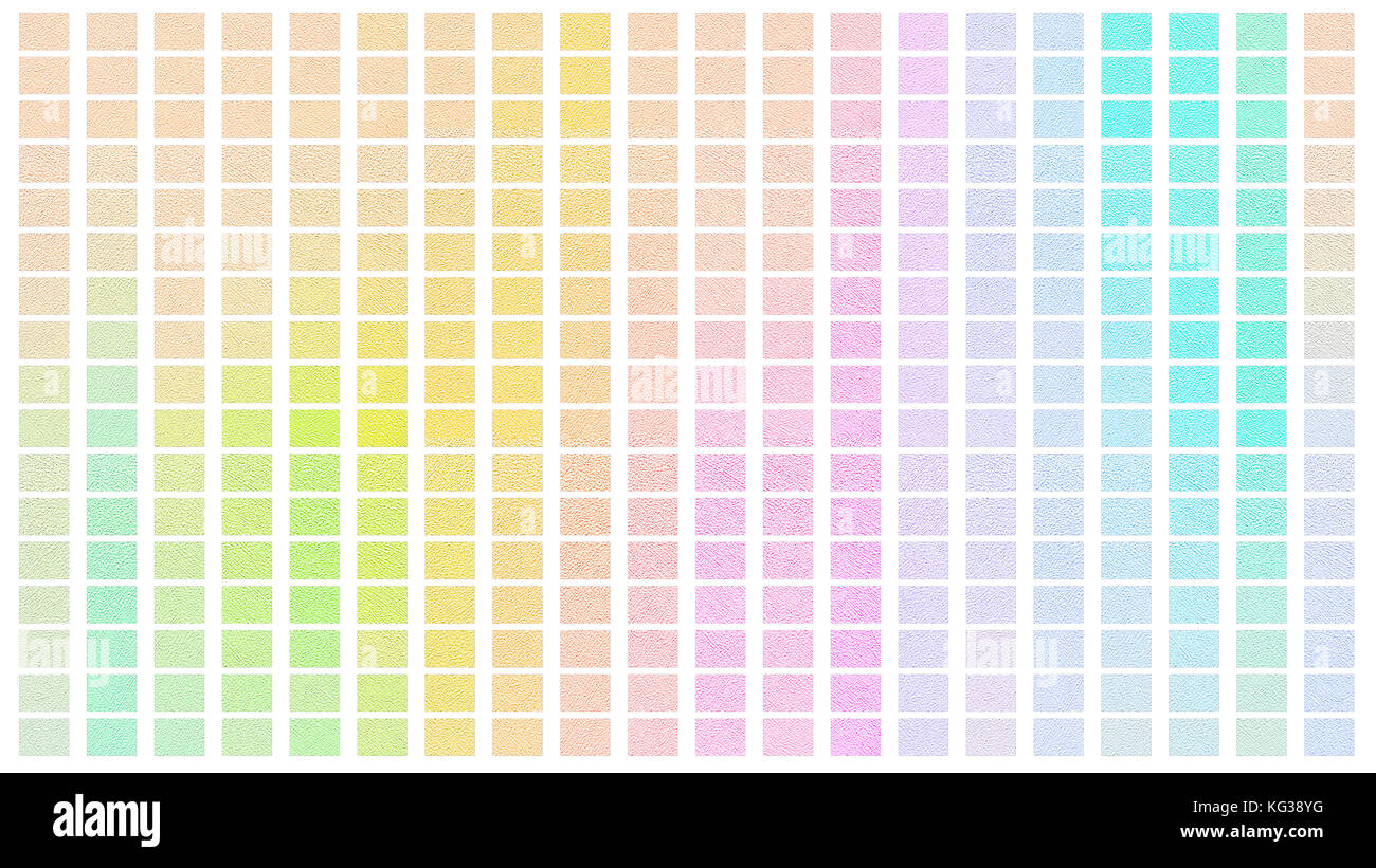 Color palette. Palette of colors. White background color shade chart Stock  Photo - Alamy