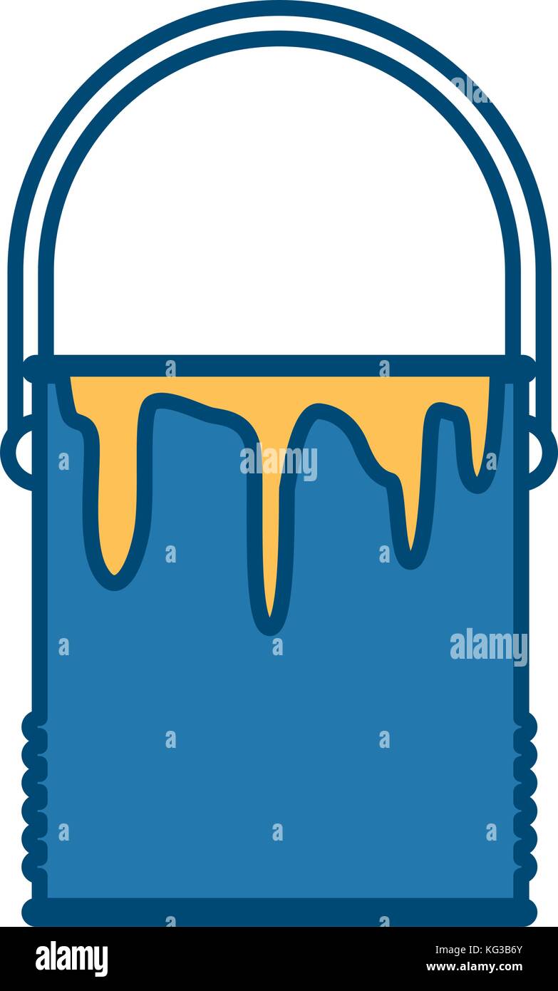 Paint bucket isolated Stock Vector Image & Art Alamy