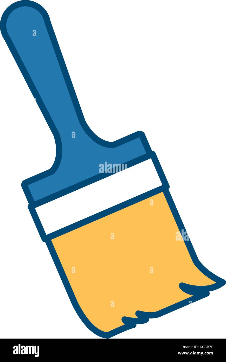 Paint brush construction Stock Vector Image & Art - Alamy