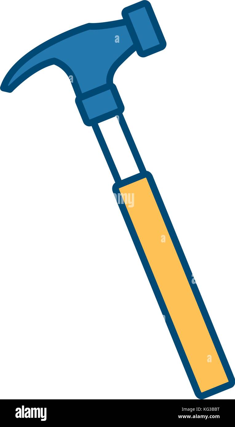 Hammer construction tool Stock Vector Image & Art Alamy