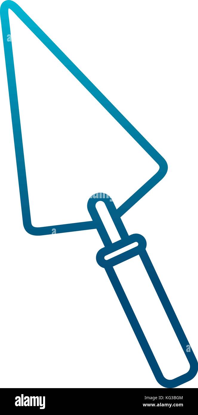 Construction spatula tool Stock Vector Image & Art Alamy