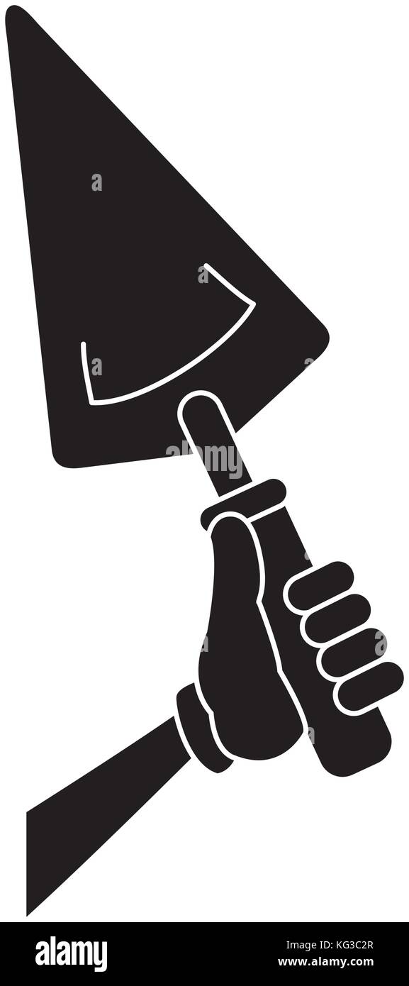 Construction spatula tool Stock Vector Image & Art Alamy
