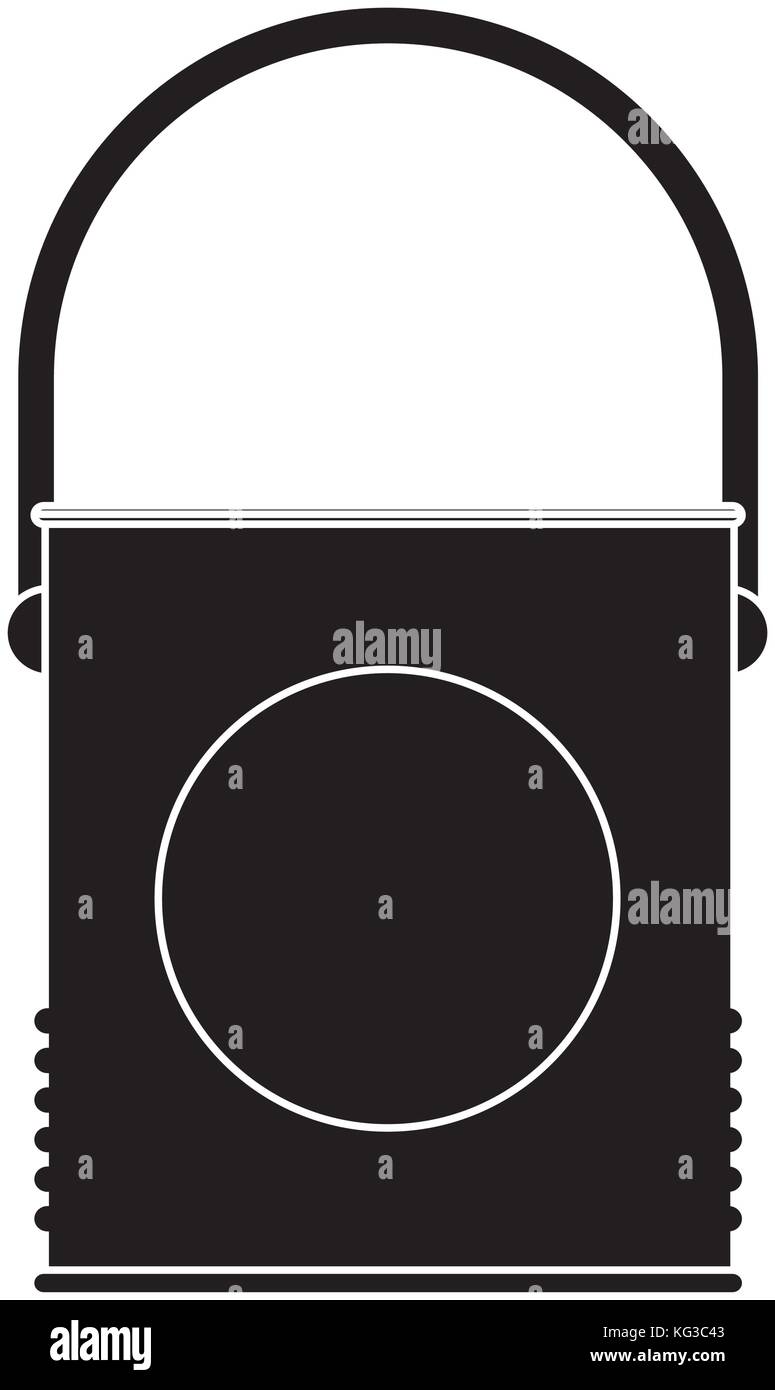 Paint bucket isolated Stock Vector Image & Art - Alamy