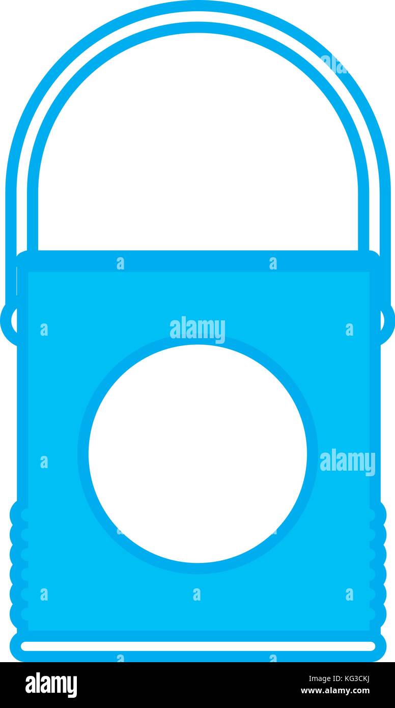 Paint bucket isolated Stock Vector Image & Art - Alamy